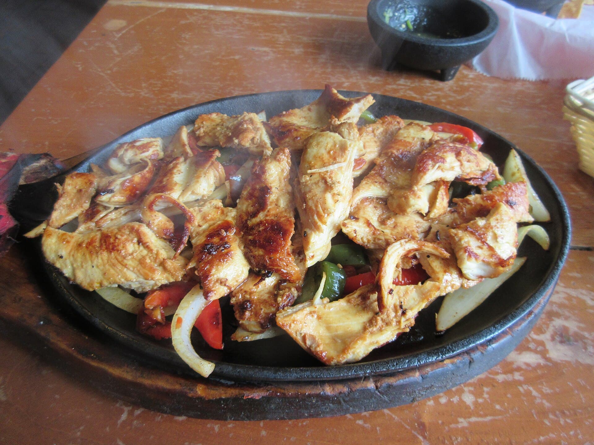 Sheet pan fajitas